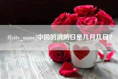 安徽中国的消防日是几月几日？