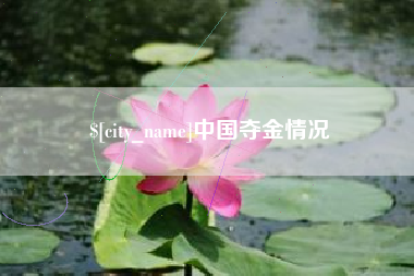 安徽中国夺金情况