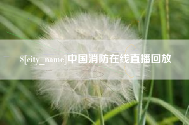 安徽中国消防在线直播回放