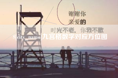 安徽九宫格数字对应方位图