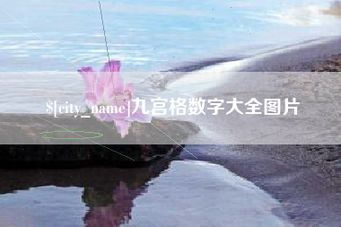 安徽九宫格数字大全图片