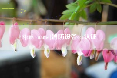 安徽消防设备ccc认证
