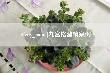 安徽九宫格建筑案例