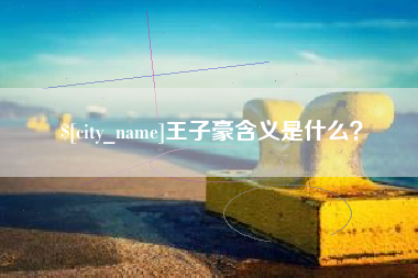 安徽王子豪含义是什么？