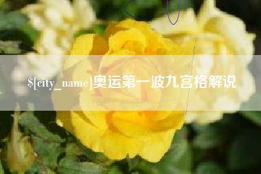 安徽奥运第一波九宫格解说