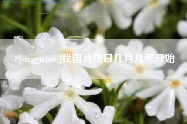 安徽我国消防日几月几号开始