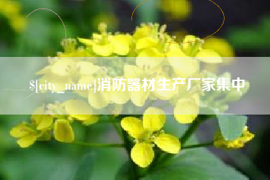 安徽消防器材生产厂家集中