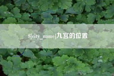 安徽九宫的位置