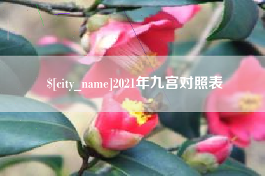 安徽2021年九宫对照表